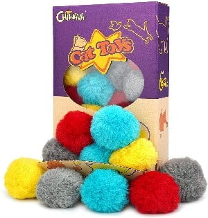 Kattenspeelgoed met kattenkruid, bekijk onze Top 20 van 2023 24 Chiwava-kattenballen-met-catnip