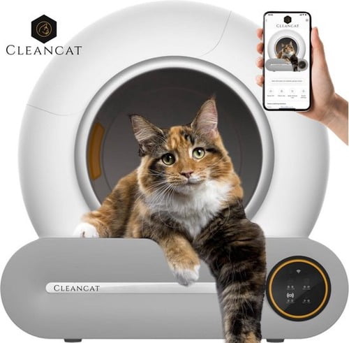 Cleancat zelfreinigende kattenbak