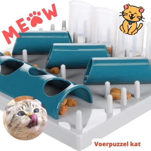 Voerpuzzel kat: 15 Voeruitdagingen die Katten echt Stimuleren 20 Voerpuzzel voor katten