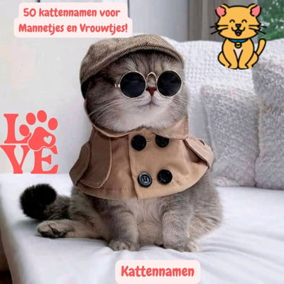 Kattennamen: Ontdek de Top 50 voor Mannetjes en Vrouwtjes! 2 kattennamen uniek