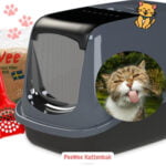 PeeWee Kattenbak: 5x Echt Duurzaam & Geurvrij 107 PeeWee kattenbak houtkorrels
